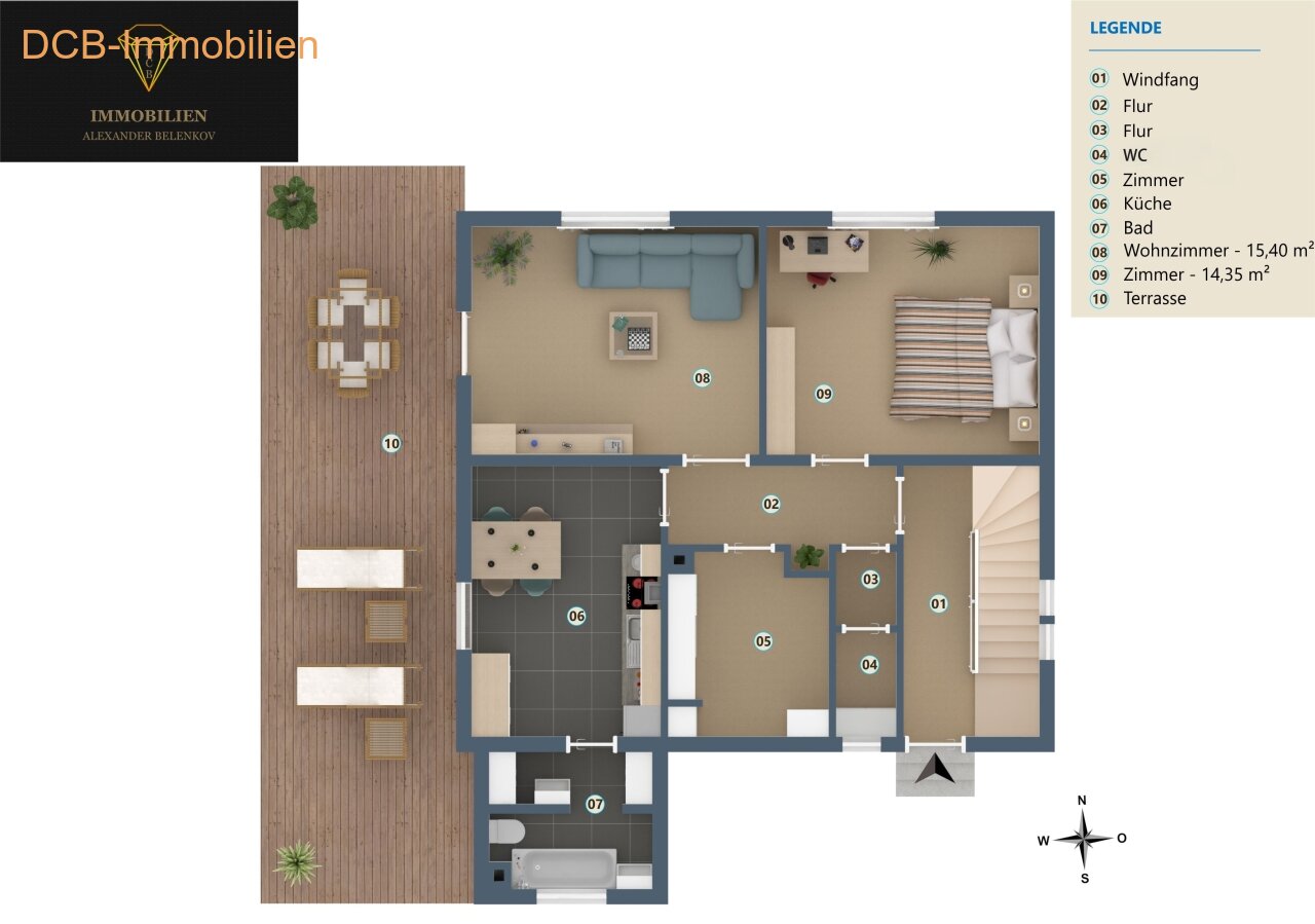 Ein Zweifamilienhaus in ruhiger und zentraler Toplage!