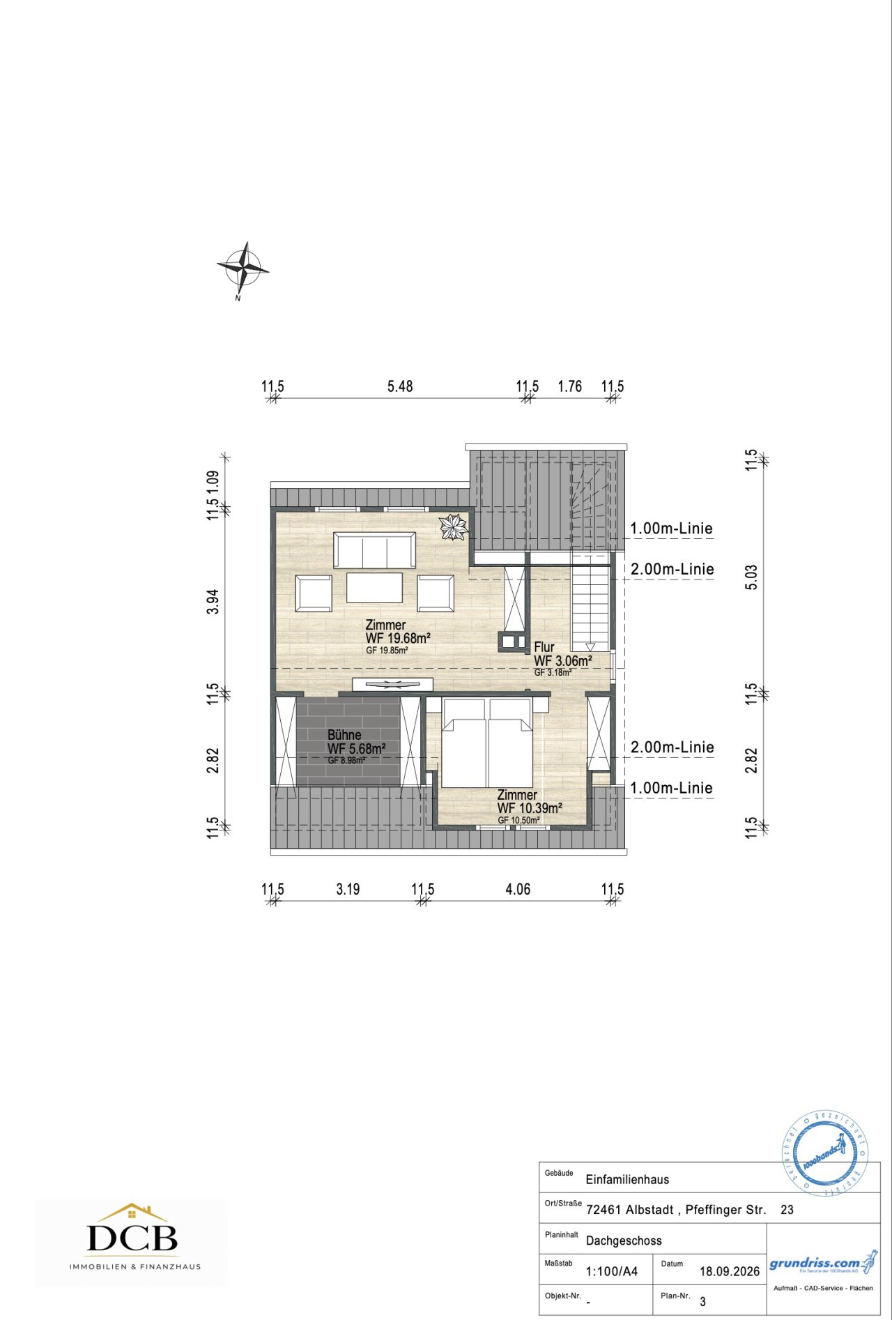 Grundriss DG Grundriss DG